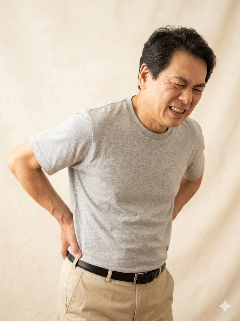 腰痛施術イメージ